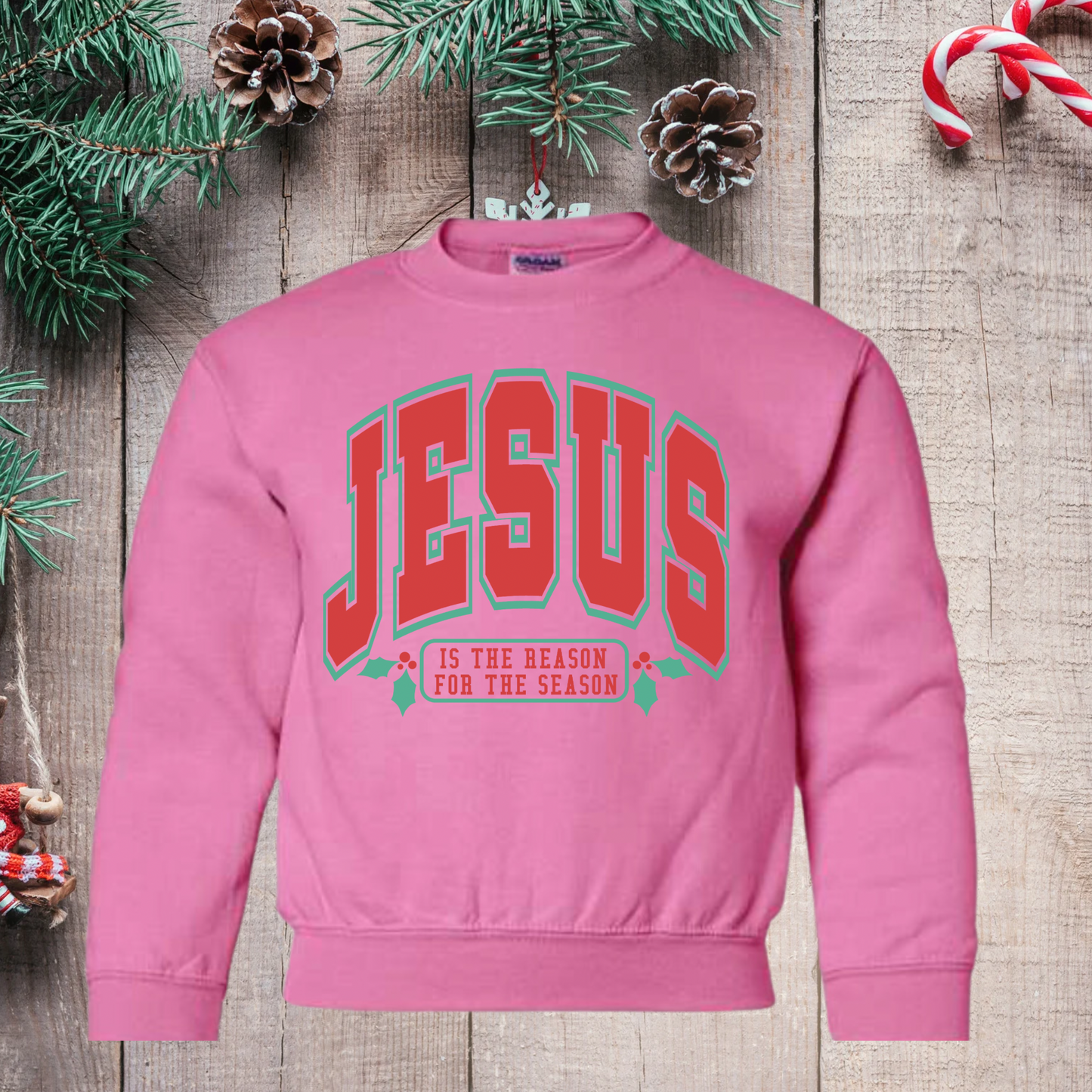 Youth Jesus Christmas Crewneck