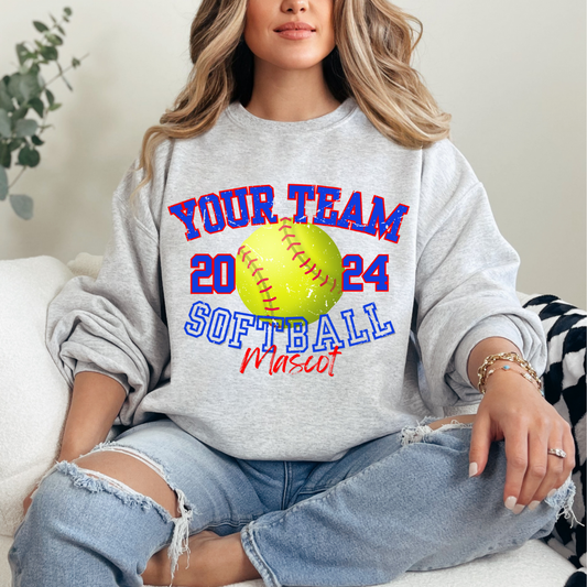 Custom Vintage Softball