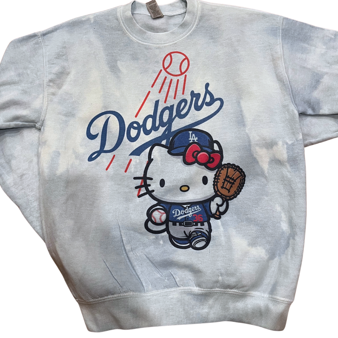 Hello Kitty Dodger Crewneck